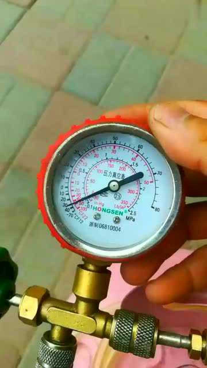 空调压力表怎么接线_空调压力_空调压力标准压力