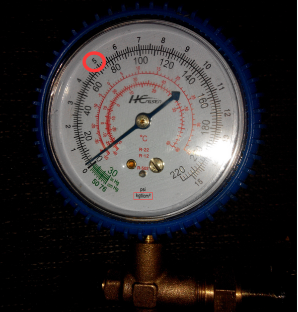 zyj680液压静力压桩机压力换算_高低压压力表_r407c冷媒空调正常运行高低压力