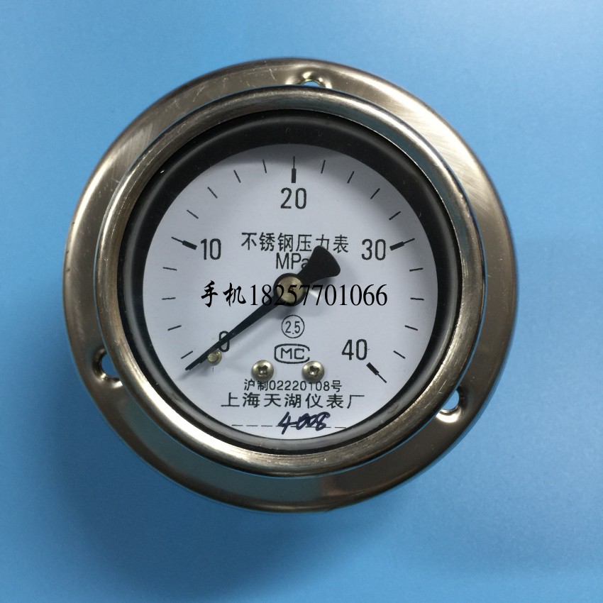 不锈钢压力表100_不锈钢防震压力表的型号的表示_不锈钢膜盒压力表上仪制造