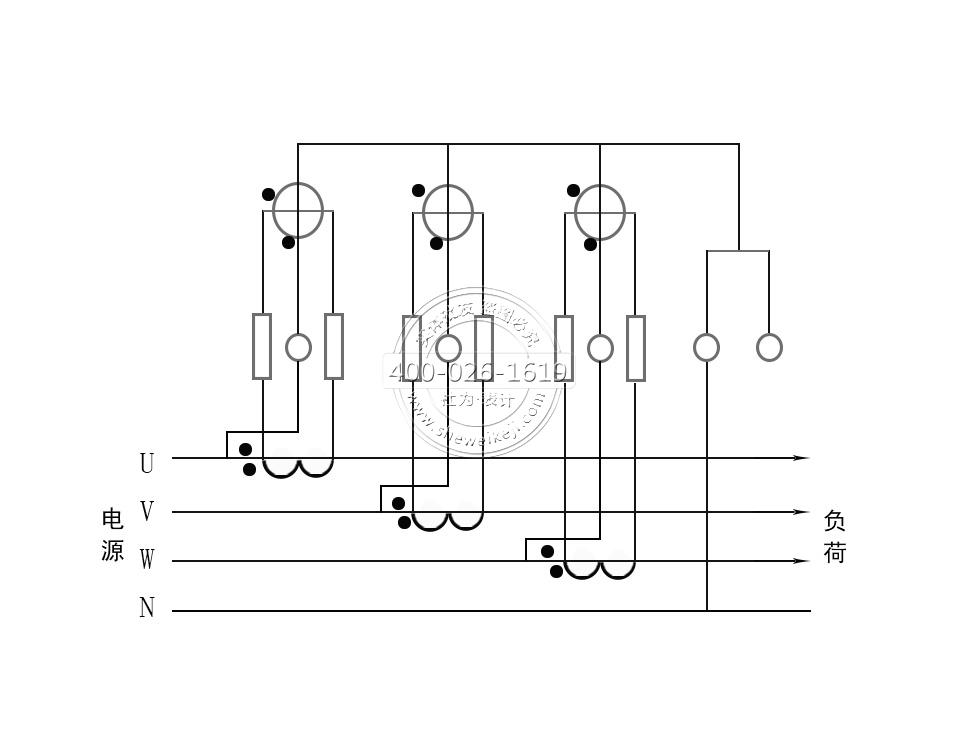 两相电表可以加互感器吗_两相电表接线图_三相四线电表只接两相