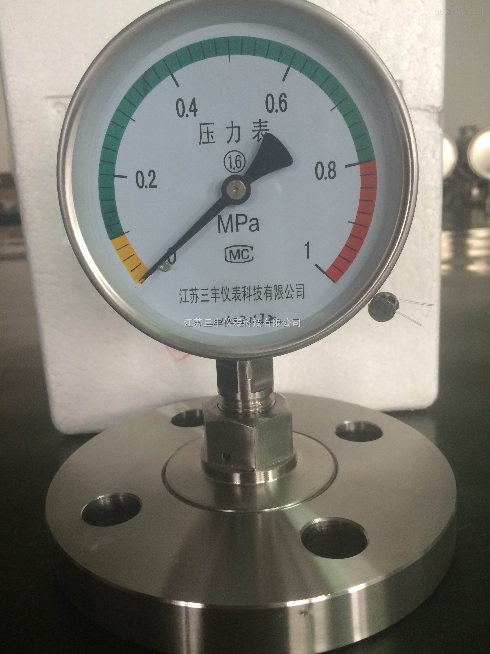 508真空压力释放阀隔膜_不锈钢隔膜压力表_上海不锈钢隔膜耐震压力表